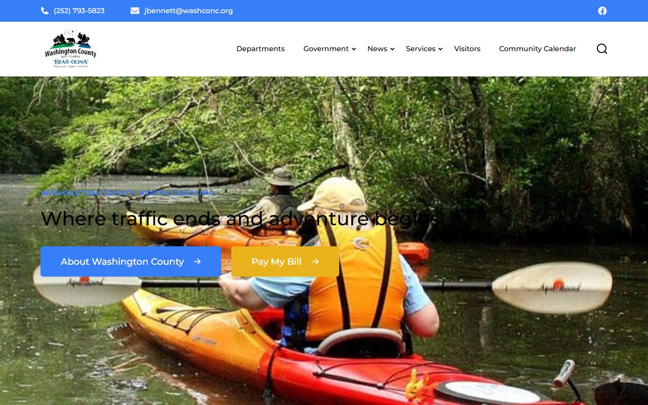 Washington County inmate population county homepage navigation